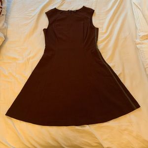 Ann Taylor NEW  A-line Dress in Burgundy Plum Size 8